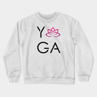 Lotus Yoga Crewneck Sweatshirt